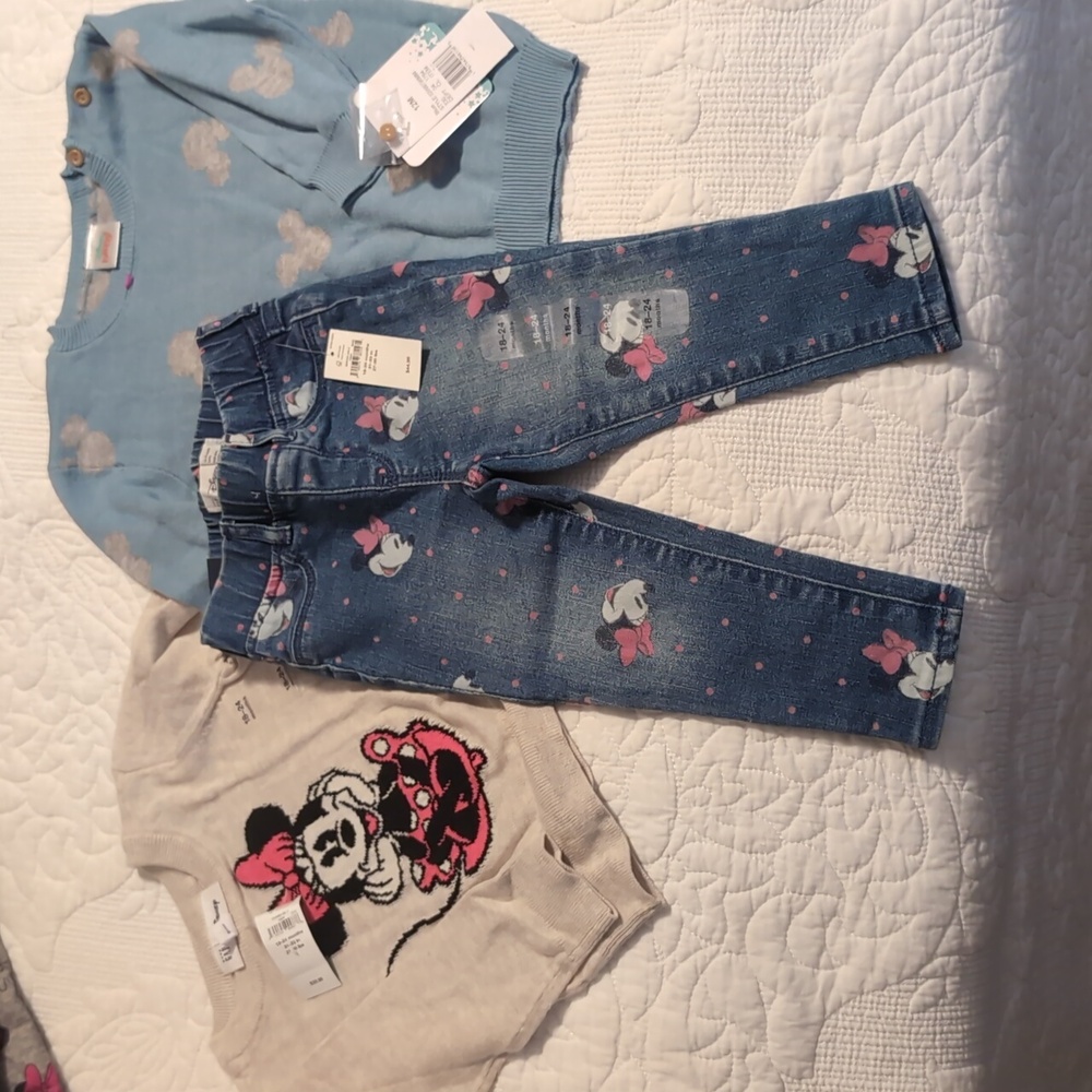 Disney GAP sweaters and jeans